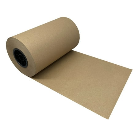 UOFFICE Kraft Brown Paper Roll 765'x12" 40lb Strength