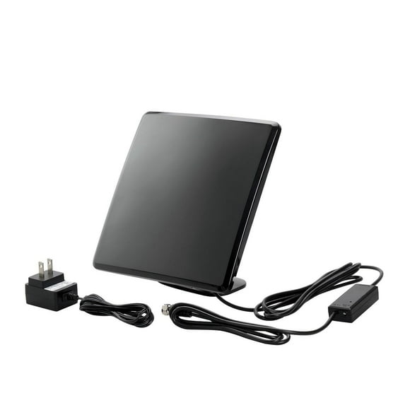 onn. VHF/UHF 4G/5G Filter Coaxial Directional Indoor 1080 HDTV Antenna