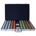 thumbnail image 3 of 1,000ct. Monte Carlo 14g Poker Chip Set in Aluminum Metal Carry Case, 3 of 4