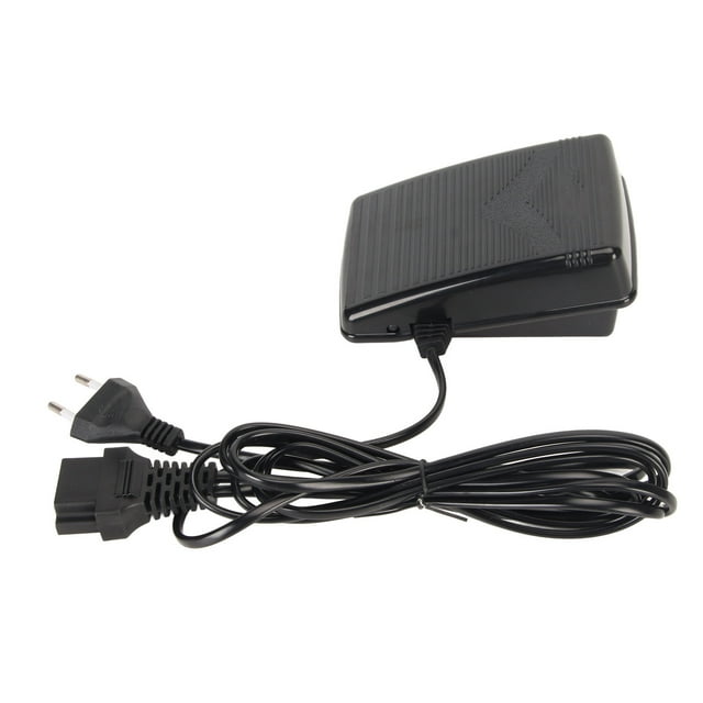 Pedal De Máquina De Coser, Enchufe Europeo 220 V, Pedal De Costura De Plástico Antideslizante, Controlador De Pie Para Fábrica De Costura