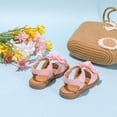 thumbnail image 6 of Duqingm Dress Sandals for Girls Baby Girls and Toddler Sporty Sandals With Adjustable Straps Pink,12, 6 of 7