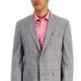 thumbnail image 2 of Bar III Mens Check Print Slim Fit Two-Button Blazer, 2 of 3