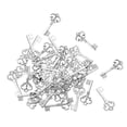 thumbnail image 3 of Abalorio de Llaves Macarena Colgantes Pequeños de Metal Estilo Vintage Plata Antigua 100pz, 3 of 8