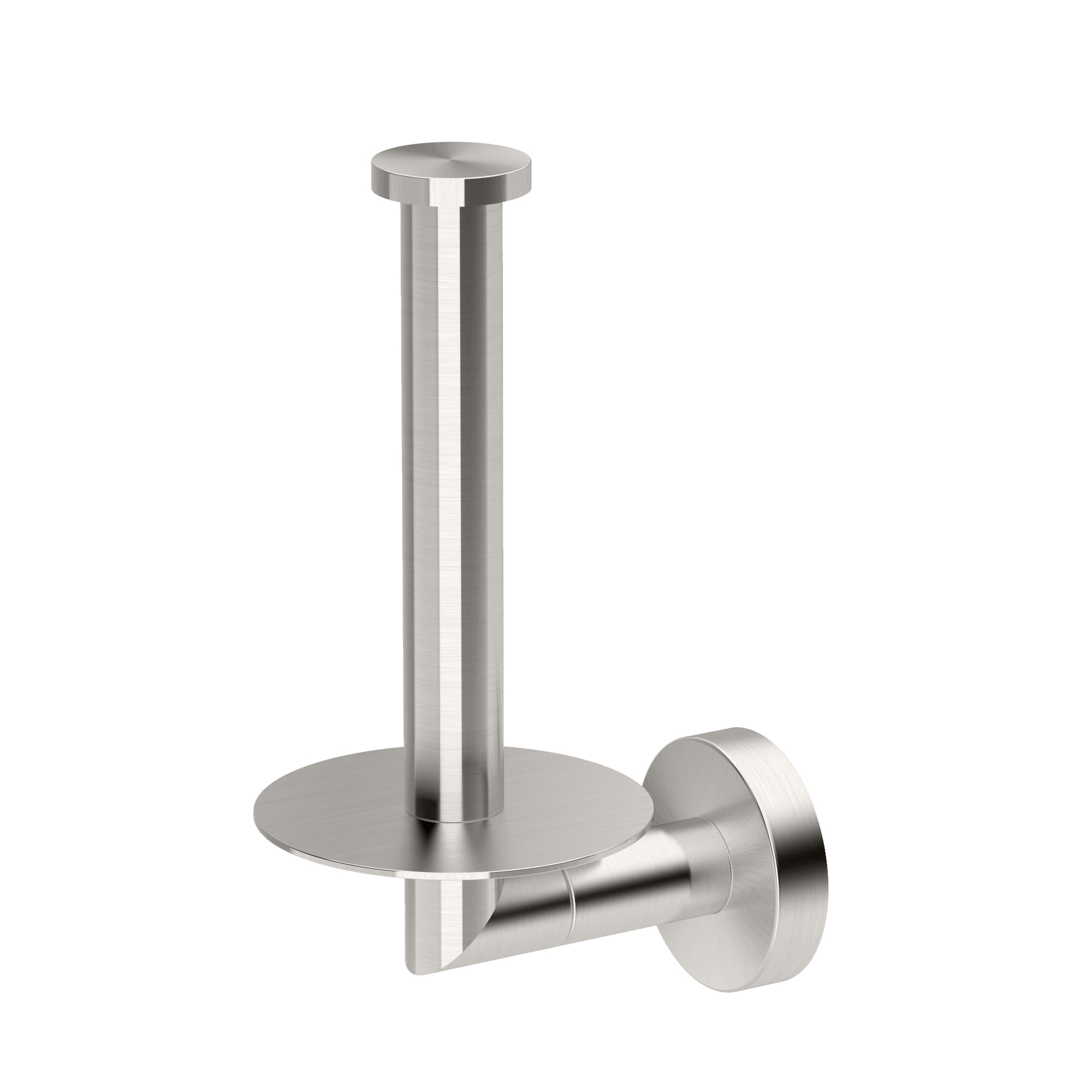 Gatco 4648 Glam Toilet Paper Holder w/ Storage, Satin Nickel