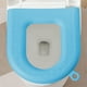 thumbnail image 4 of Cojín de asiento del váter | Inodoro impermeable EVA | Funda autoespumante, acolchado cálido, lavable, se adapta a la mayoría de los inodoros | Multicolor | 41x38cm, 4 of 7