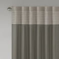 thumbnail image 3 of Madison Park Amherst Polyoni Pin Tuck Window Panel, 50" x 84", Natural, 3 of 4