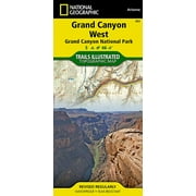 National Geographic Trails Illustrated M Grand Canyon West Map [Grand Canyon National Park], Book 263, (Paperback)