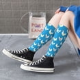 thumbnail image 6 of Picia Women Crew Soft Moisture-wicking Socks Cartoon Chicken Pattern Design Cotton Socks, One Size fit All, 6 of 9