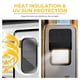 thumbnail image 4 of BougeRV Cubierta para puerta de RV, plegable, parasol para parabrisas, cortinas de ducha opacas, cobertura de accesorios para RV (25 x 16 pulgadas), 4 of 5