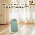 thumbnail image 5 of 4-Piece Breathable Dog Shirts for Small & Medium Pets – Comfortable Spring Outfits for Puppies and Cats(Large), 5 of 6