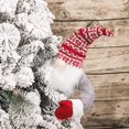 thumbnail image 4 of Gray Tree Hug Doll Rudolph Faceless Old Man Poseable Arms Winter Wonderland Decor For  Tree Top Decoration, 4 of 6
