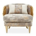 thumbnail image 2 of La Terrazza Accent Chair - Cappuccino/Champagne Gold, 2 of 18