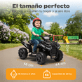 thumbnail image 3 of Cuatrimoto Mini Electrica Infantil Montable Recargable YEI CTS01RD negro 66 x 44 x 42 cm, 3 of 8