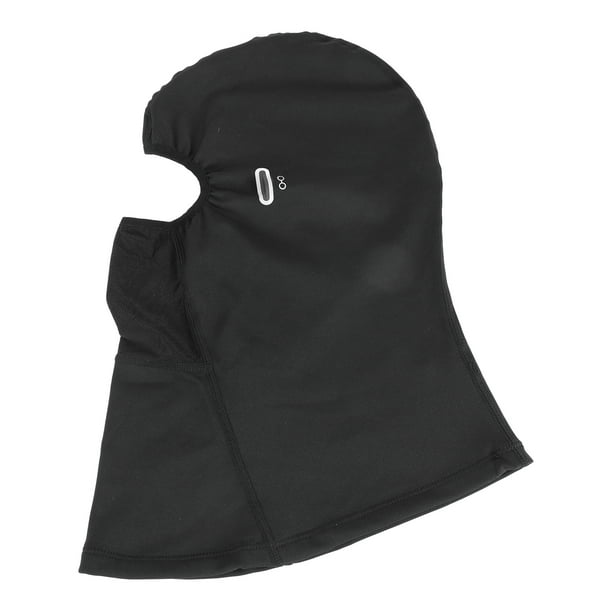 Máscara facial balaclava única de Bargains con agujero para gafas, capucha de sol larga, máscaras para motocicleta y ciclismo, 1 pieza negra