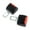 Black, variant on 2pcs Universal Car Safety Seat Belt Seatbelt Clip Extender Extention Buckle (Black)