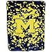 thumbnail image 3 of College Covers Everything Comfy Michigan Wolverines Soft Raschel Plush Throw Blanket, 63" x 86, 3 of 4