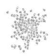 thumbnail image 2 of 100pcs Plastic Clear Earring Backs Backings (White), 2 of 8