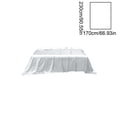 thumbnail image 3 of Sábanas De Tela Sábana blanca satinada de 170x230cm, suave, lavable, de color liso, para cama de hotel, ropa de cama de lujo con tacto de seda (1 pieza). Rkxzt, 3 of 9