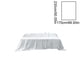 thumbnail image 3 of Sábana plana de satén con tacto sedoso | Sábana individual suave y lisa para cama | Resistente a las arrugas y a la decoloración | Ropa de cama hipoalergénica de fácil cuidado para el dormitorio., 3 of 6
