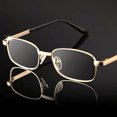 thumbnail image 3 of Lunettes de Lecture en Résine Véritable Hommes Femmes Monture Carrée Lunettes Presbytes Anti-Rayures Dioptrie +1.5 2.0 2.5 Argent +350, 3 of 6