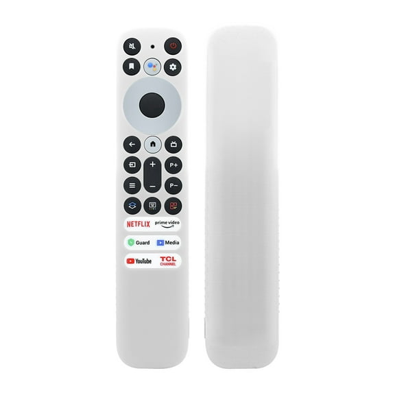 Silicone Protecitve Case Cover for TV Remote Control for TCL RC902V FMR1,Smart Television Voice Controller Case Sleeve Holder Protector Skin