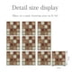 thumbnail image 3 of 10 pegatinas de azulejos de cristal 3D, pegatinas de pared autoadhesivas para bricolaje, decoración del hogar, dormitorio, sala de estar, cocina, patrón geométrico de cristal, fácil, 3 of 9