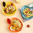 thumbnail image 5 of Plastic Dumpling Tray With Vinegar Dish - Multi-Compartment, For Snacks/Fruit/Dumplings, Lightweight & Sturdy, 5 of 6