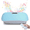 31.1" Blue, variant on Viswild Full Body Vibration Platform Crazy Fitness Massage Shaking Machine, 10-Speed Fat Burner, Bluetooth, LED Display, Silent Motor，Gray