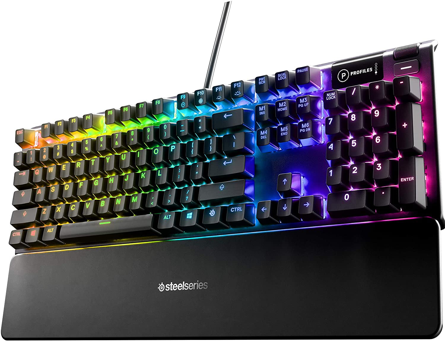 SteelSeries Apex 100 Gaming Keyboard Blue LED Backlit 