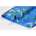 thumbnail image 6 of HAPPY BAY Women's Dressy Summer Elegant Blouses Button Down Vacation Short Sleeve Hawaiian Shirt Ladies Bohemian Tops For Women XL Palm View, Blue, 6 of 6