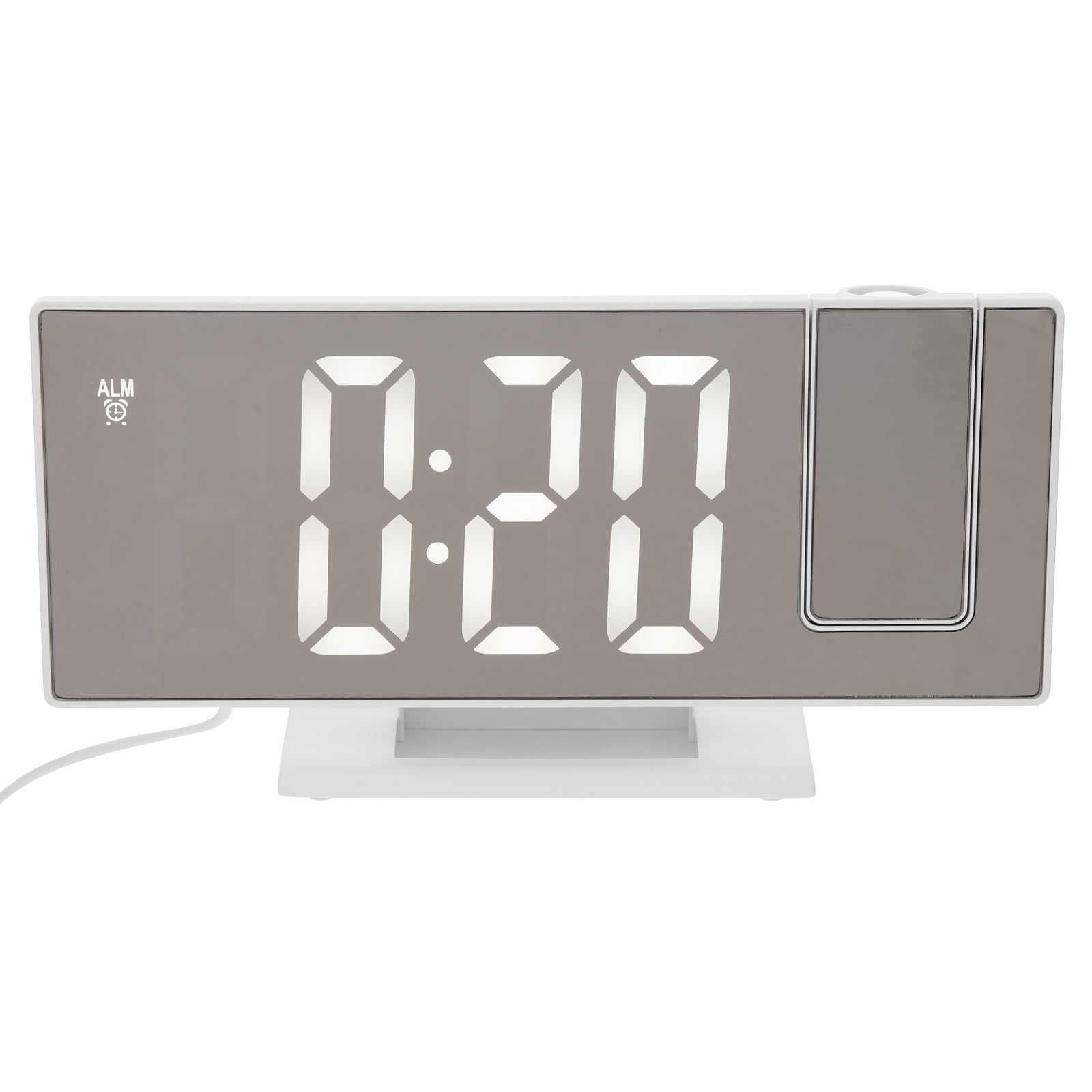Bestonzon 1 Set Digital Alarm Clock Large Screen Clock Projection Clock