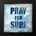 thumbnail image 2 of Carter, Charlie 12x12 Black Modern Framed Museum Art Print Titled - Pray For Surf, 2 of 5