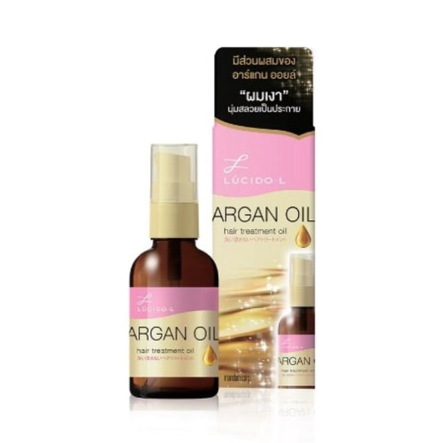 lucidol argan oil hair treatment oil 60 ml