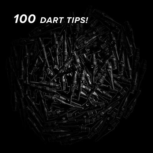 Super Short 2BA Thread Soft Tip Points 100 & 1 Viper Dart Accessory Tufflex S.S 