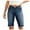 Dark Blue, variant on WAYUTE Women Shorts Casual Fashion Slim Pockets Shorts Solid Color Black Jeans Shorts