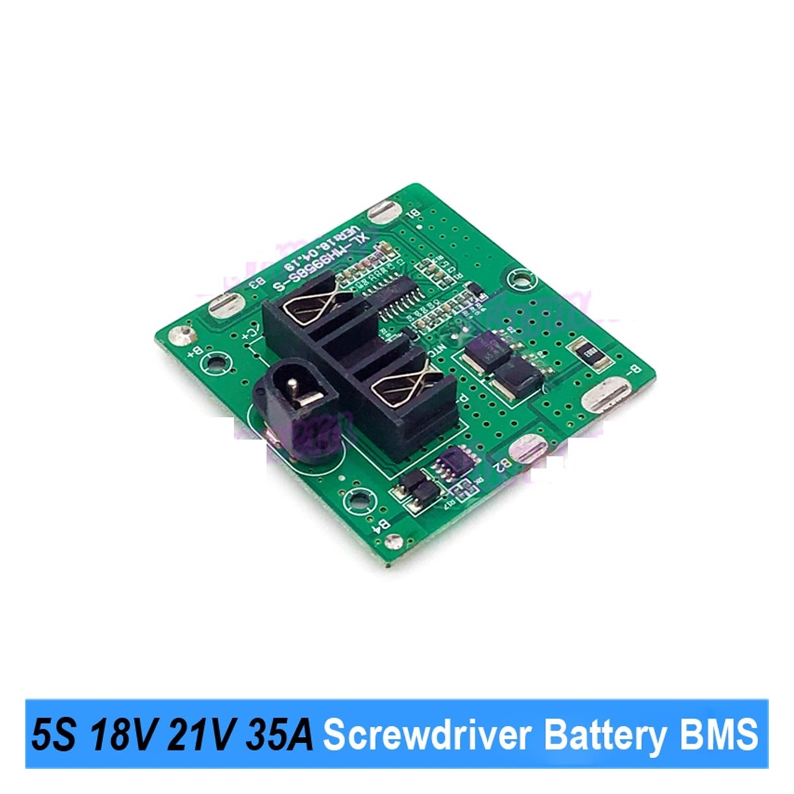 5S 18V 21V 35A BMS 18650 Lithium Battery Protect Board Balance With DC For Electric Drill Screwdriver Batteries Use ,Detection Circuit