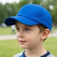 thumbnail image 6 of Lunxisen 2 Pcs Children's Baseball Cap Sun Protection Outdoor Play Perforated Breathable Hat Summer Essential, 6 of 9