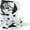White, variant on Tech 7 Adult Off-Road Motorcycle Boots - White / 6