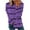 A-Purple, variant on GERsome Womens Crewneck Sweatshirt Casual Loose Fitting Tops Long Sleeve T Shirt(S-XXXL)