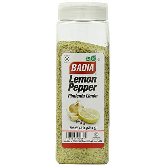 Badia Lemon Pepper (Pimlenta Limon) 1.5 lbs.