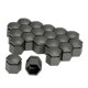 thumbnail image 3 of 20Pcs 19MM Cubierta de tuerca de rueda de coche gris Tapa de perno Ajuste para Vauxhall Op MABOTO Tapas de tuerca, 3 of 7