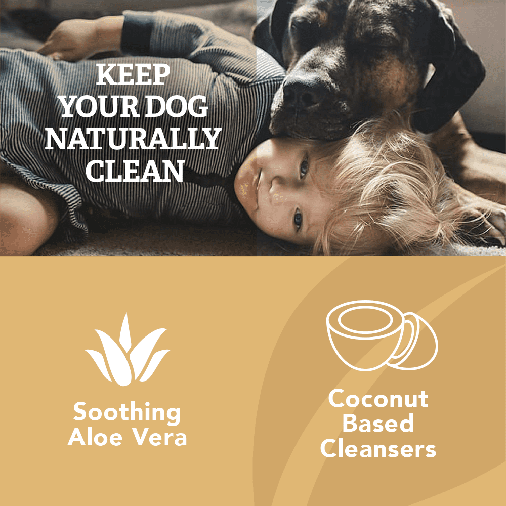 Natural Care Baking Soda and Oatmeal Shampoo for Dogs – 20oz.