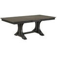 thumbnail image 4 of 5-Pc Deco Rubberwood Dining Set in Gray/Black Stone, 4 of 6