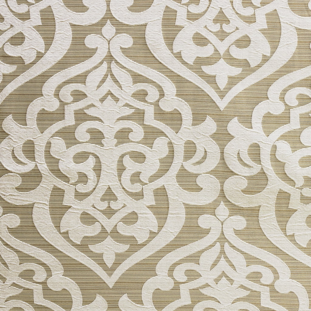 MAYEERTY Jacquard Shower Curtain, 72" x 72", Ivory, Polyester