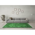 thumbnail image 3 of Ahgly Company Indoor Rectangle Persian Emerald Green Traditional Area Rugs, 2' x 5', 3 of 4