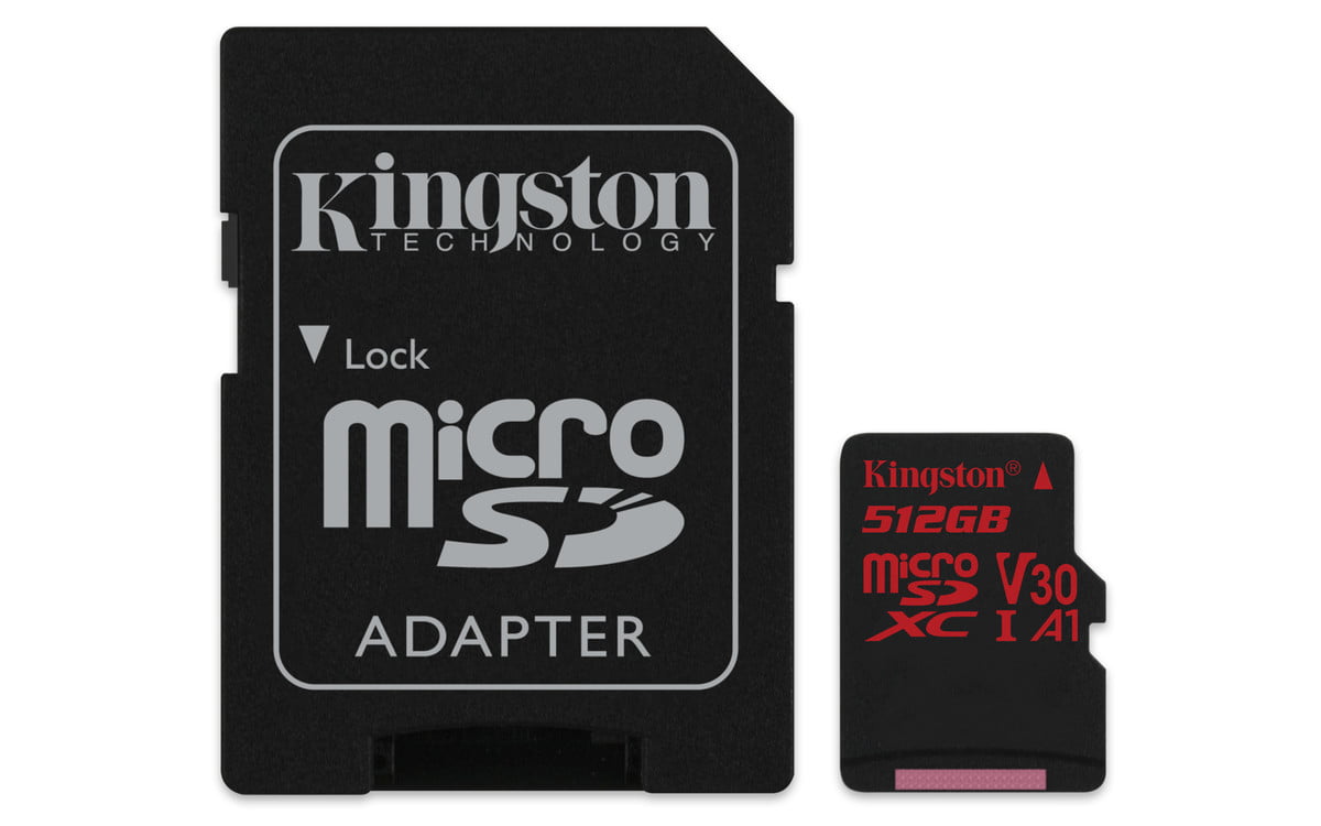 Kingston Digital SDCR/512GB Canvas React 512GB microSDXC Class 10 