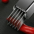 thumbnail image 4 of Vegetable Cutter 304 Stainless Steel Double-Headed Scallion Slicer Multi-Functional Vegetable Grater and Shredder for Home Kitchen Use(Silver,1Pcs) Rkxzt, 4 of 9