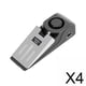 thumbnail image 1 of Tope De Puerta Con De Bloqueo De Alarma 4xDoor Stop Para Dormitorio De Apartamento De Viaje, 1 of 6