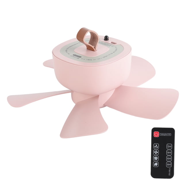 Ventilador de techo portátil USB, Mini ventilador de techo con enchufe USB, ventilador de techo para acampar, rendimiento confiable