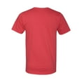 thumbnail image 3 of Anvil Men's Mitered V-Neck Collar Semi Fitted T-Shirt, Style 982, 3 of 3